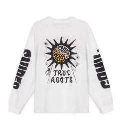 Grimey Camiseta Manga Larga "Snipes X True Roots" - White - Fall 22 Store