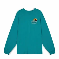 Grimey Camiseta Manga Larga Ufollow - Blue - Spring 23 Fashion