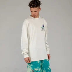 Grimey Camiseta Manga Larga Ufollow - White - Spring 23 Store