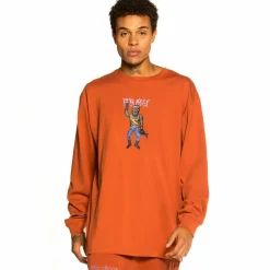 Grimey Camiseta Manga Larga "Jazz Thing" - Ochre - Fall 21 Fashion
