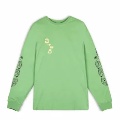 Grimey Camiseta Manga Larga "Lust Mantra" - Green - Fall 22 Flash Sale