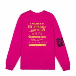 Grimey Camiseta Manga Larga "Iam" - Fucshia - Fall 22 Hot