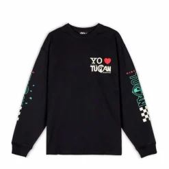 Grimey Camiseta Manga Larga "Pasion Gamberra (Gp X Grmy)" - Black - Fall 22 Clearance
