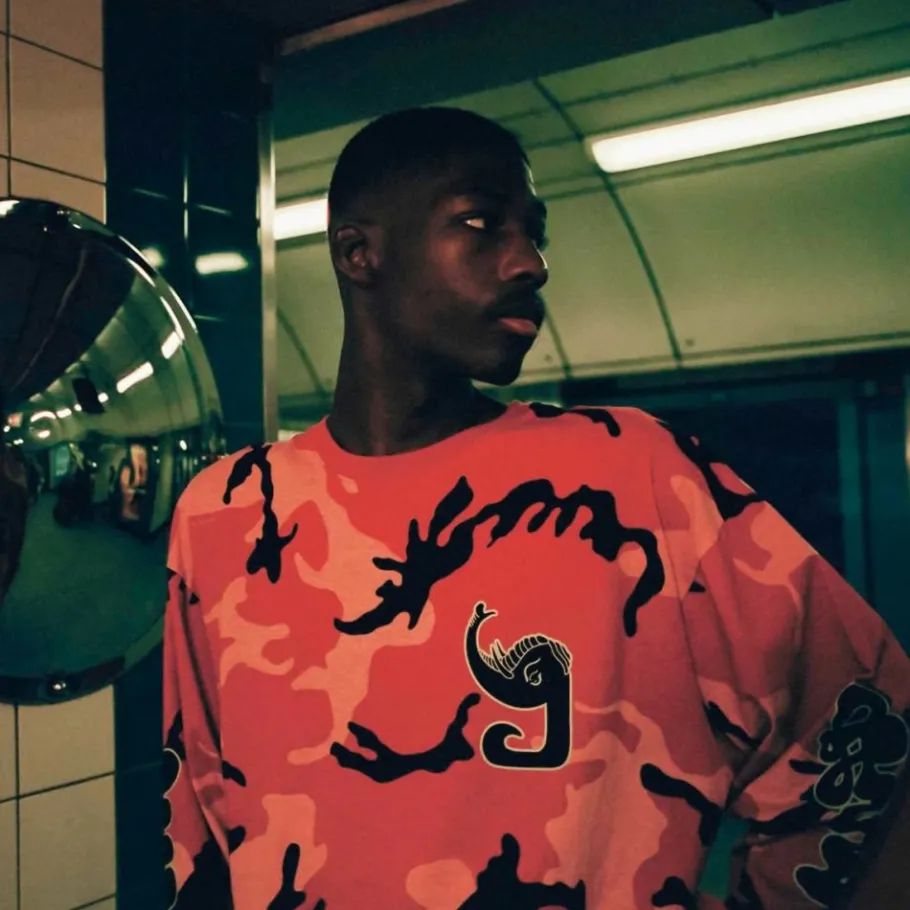 Grimey Camiseta Manga Larga All Over Print Tusker Temple - Red - Fw23 Best Sale