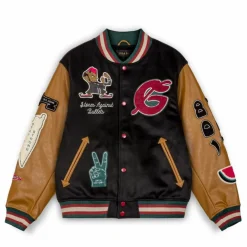 Grimey Chaqueta Baseball Nablus - Black - Fw23 Clearance