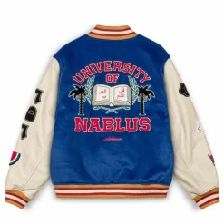 Grimey Chaqueta Baseball Nablus - Blue - Fw23 New