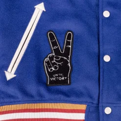 Grimey Chaqueta Baseball Nablus - Blue - Fw23 New