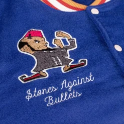 Grimey Chaqueta Baseball Nablus - Blue - Fw23 New