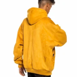 Grimey Chaqueta Bomber Jungle Punch Suede Hood - Brown - Spring 22 Outlet