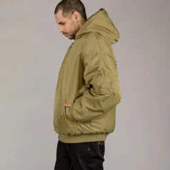 Grimey Chaqueta Bomber Lost Boys Reversible Fur - Brown - Winter 22 Sale