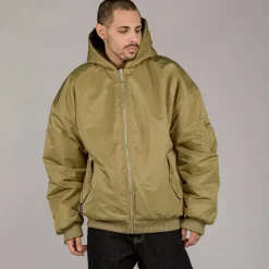Grimey Chaqueta Bomber Lost Boys Reversible Fur - Brown - Winter 22 Sale