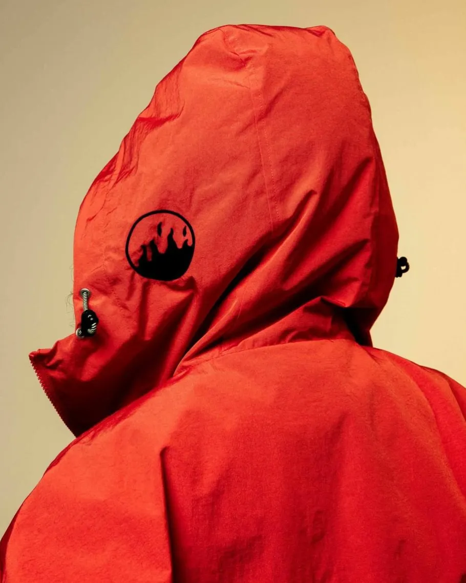 Grimey Chaqueta Back At You - Red - Fw23 Shop