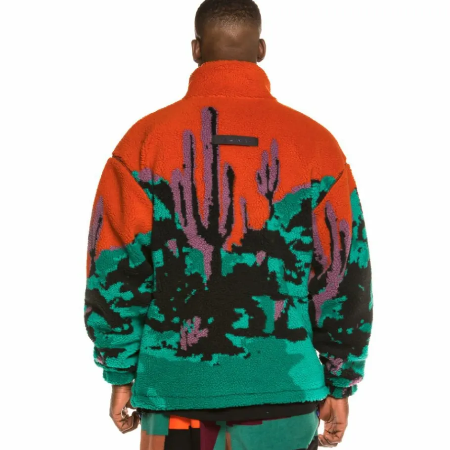 Grimey Chaqueta Dulce Sherpa Jacket Fw20 Orange Shop