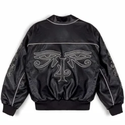 Grimey Chaqueta Fire Route Pu Leather - Black - Spring 23 Online
