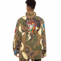 Grimey Chaqueta Glorified Field - Camo - Spring 22 Hot