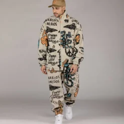 Grimey Chaqueta Lost Boys Sherpa - Cream - Winter 22 Hot