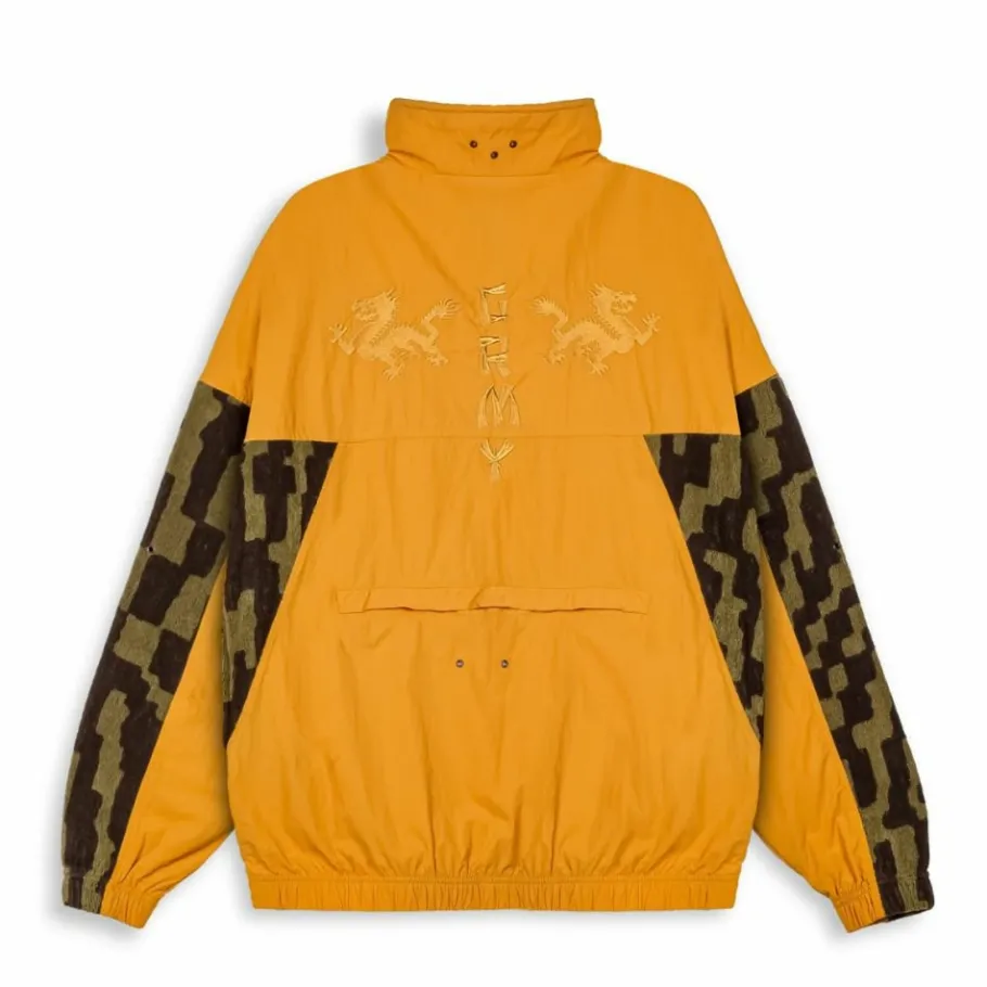 Grimey Chaqueta Lucky Dragon - Mustard - Ss24 Outlet