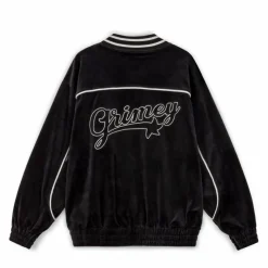 Grimey Chaqueta Madrid Velvet - Black - Fw23 Cheap