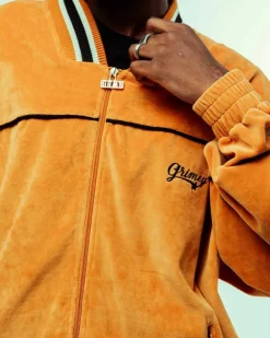 Grimey Chaqueta Madrid Velvet - Orange - Fw23 Online