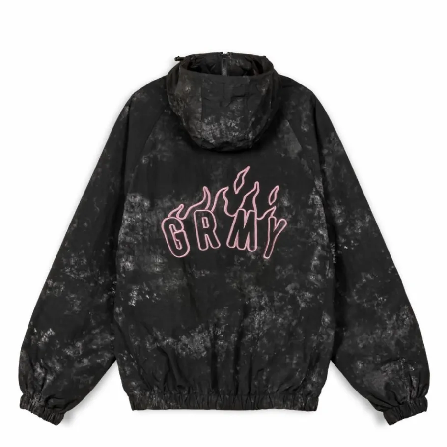 Grimey Chaqueta Melted Stone Tie And Dye Vintage - Black - Fw23 Outlet