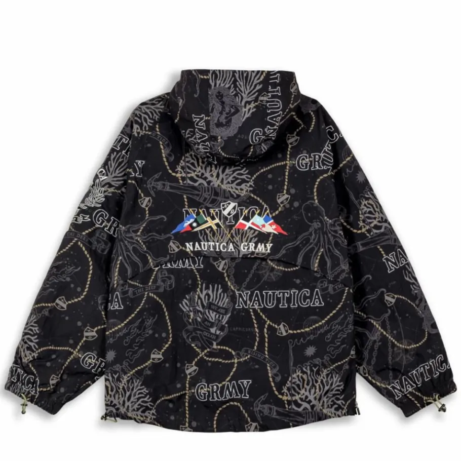 Grimey Chaqueta Mighty Harmonist Nautica X Grmy - Black - Ss24 Best