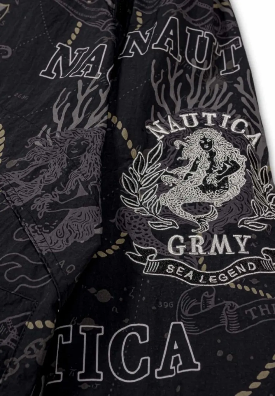 Grimey Chaqueta Mighty Harmonist Nautica X Grmy - Black - Ss24 Best