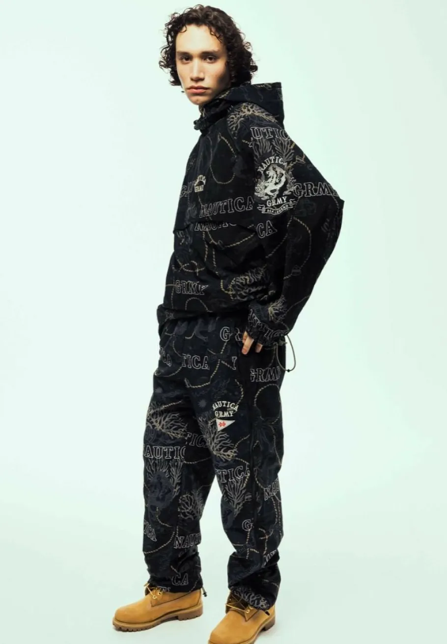 Grimey Chaqueta Mighty Harmonist Nautica X Grmy - Black - Ss24 Best