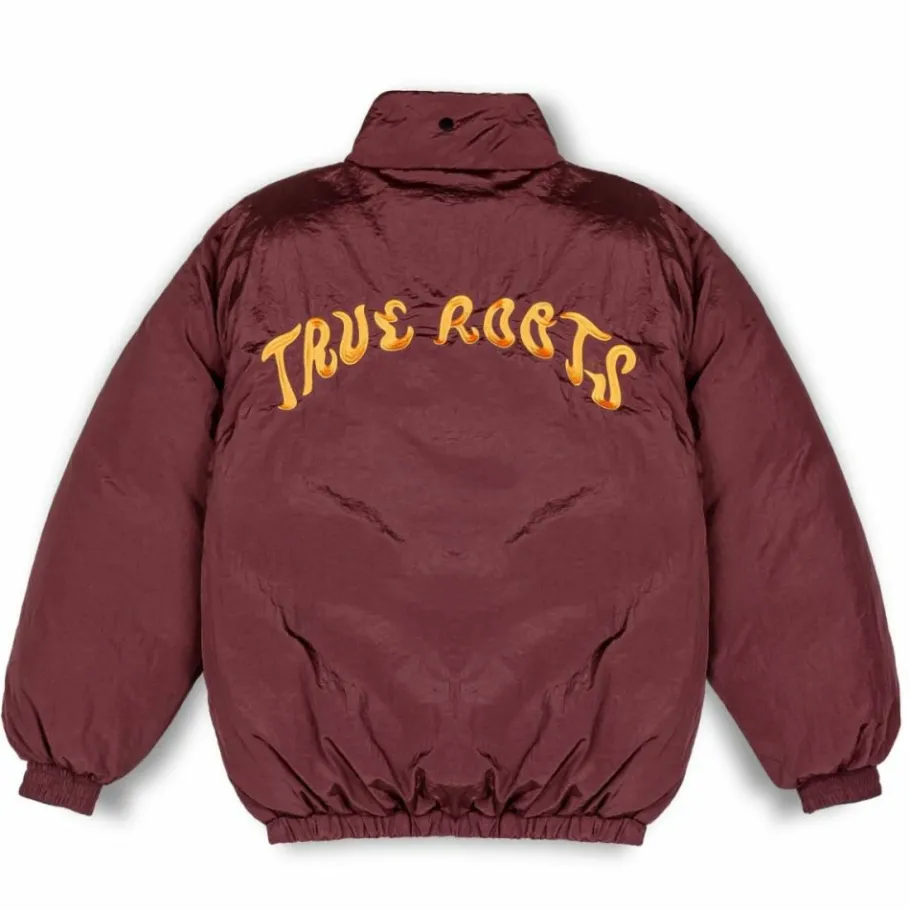 Grimey Chaqueta Puffy "Snipes X True Roots" - Brown - Fall 22 Clearance