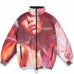 Grimey Chaqueta Puffy Reversible "West Bound" - Black - Fall 22 Outlet