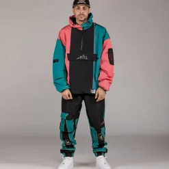 Grimey Chubasquero Snow Fox - Black - Winter 22 Cheap