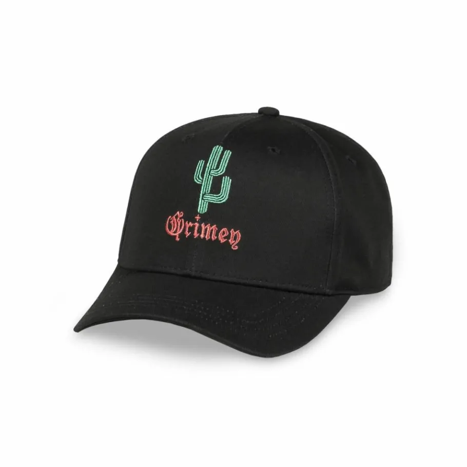 Grimey Gorra Causing Panic The Pride Curved Visor - Black - Ss24 New