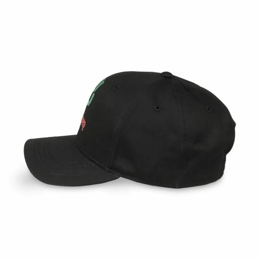 Grimey Gorra Causing Panic The Pride Curved Visor - Black - Ss24 New