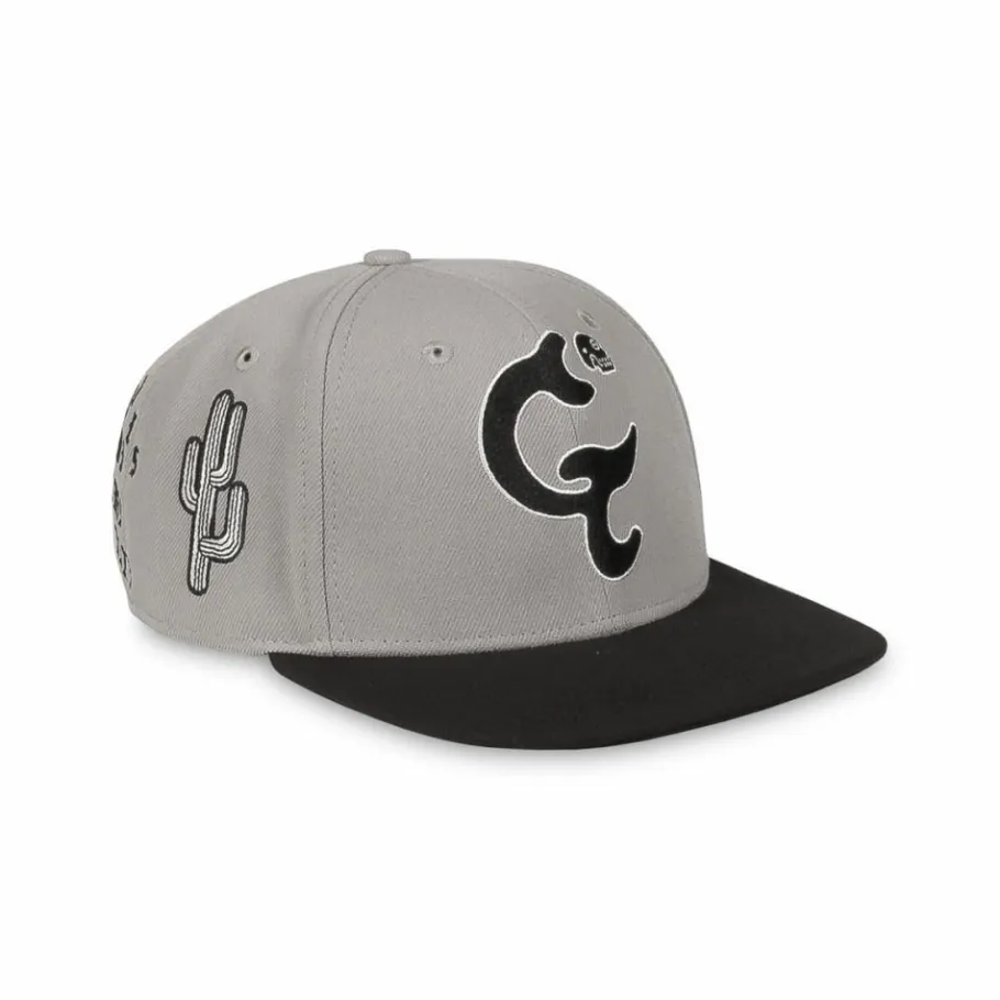 Grimey Gorra Causing Panic Snapback - Grey - Ss24 Sale