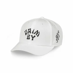 Grimey Gorra Lucky Dragon Curved Visor - White - Ss24 Clearance
