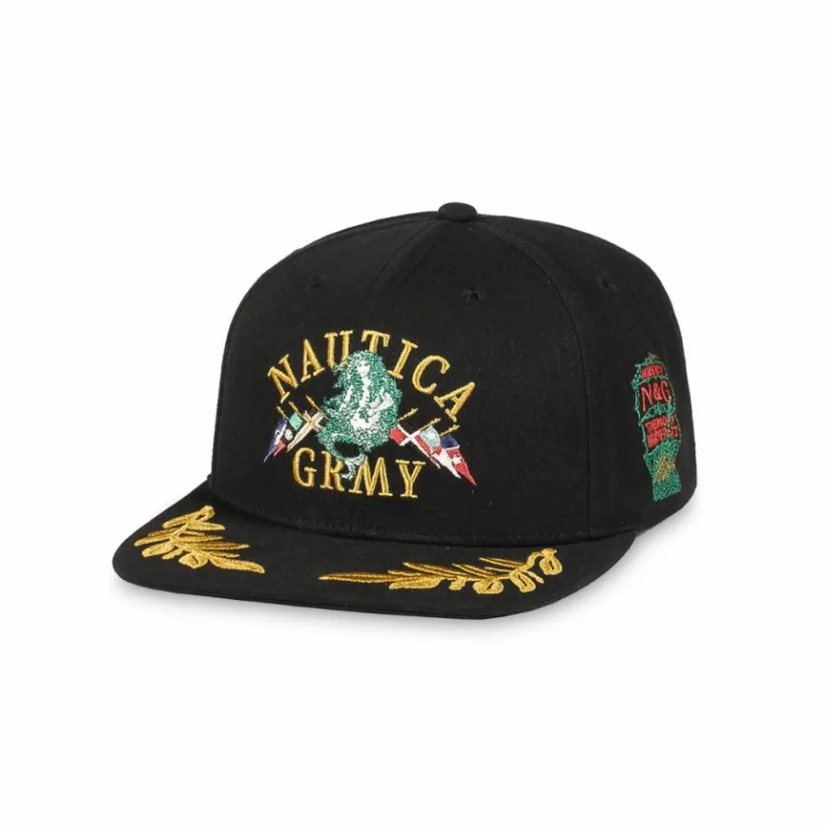 Grimey Gorra Mighty Harmonist Nautica X Grmy - Black - Ss24 Fashion