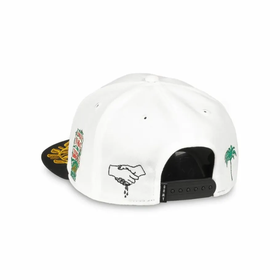 Grimey Gorra Mighty Harmonist Nautica X Grmy - White - Ss24 Sale