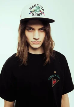Grimey Gorra Mighty Harmonist Nautica X Grmy - White - Ss24 Sale