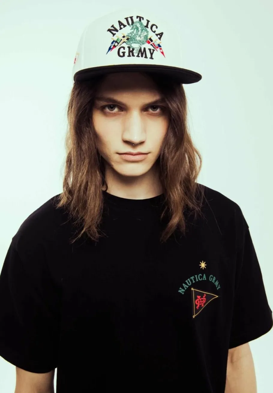 Grimey Gorra Mighty Harmonist Nautica X Grmy - White - Ss24 Sale
