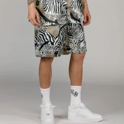 Grimey Animal Satin Short - Copper - Summer 23 Store