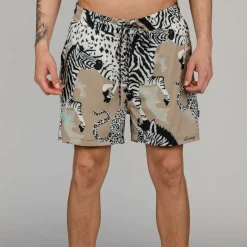 Grimey Animal Swimming Short - Copper - Summer 23 Flash Sale