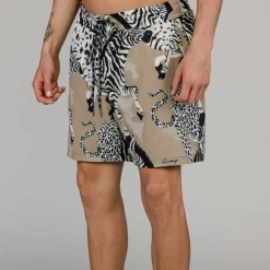 Grimey Animal Swimming Short - Copper - Summer 23 Flash Sale