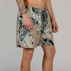 Grimey Animal Swimming Short - Copper - Summer 23 Flash Sale