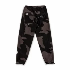 Grimey Back At You All Over Print Polar Fleece Track Pants - Black Best