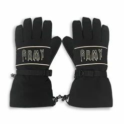 Grimey Back At You Gloves - Black - Fw23 Hot