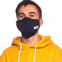 Grimey Box Logo Mask Silver Fw20 Black Flash Sale
