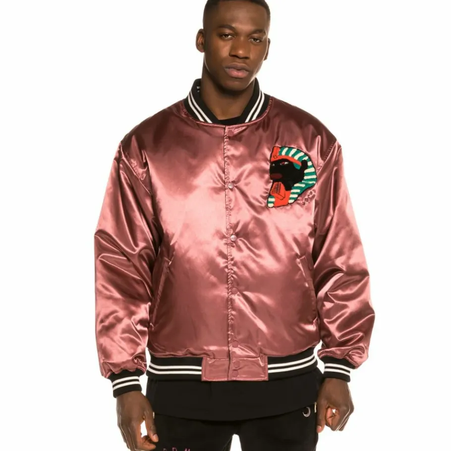 Grimey Call Of Yore Reversible Satin Jacket Fw20 Black Online