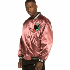 Grimey Call Of Yore Reversible Satin Jacket Fw20 Black Online
