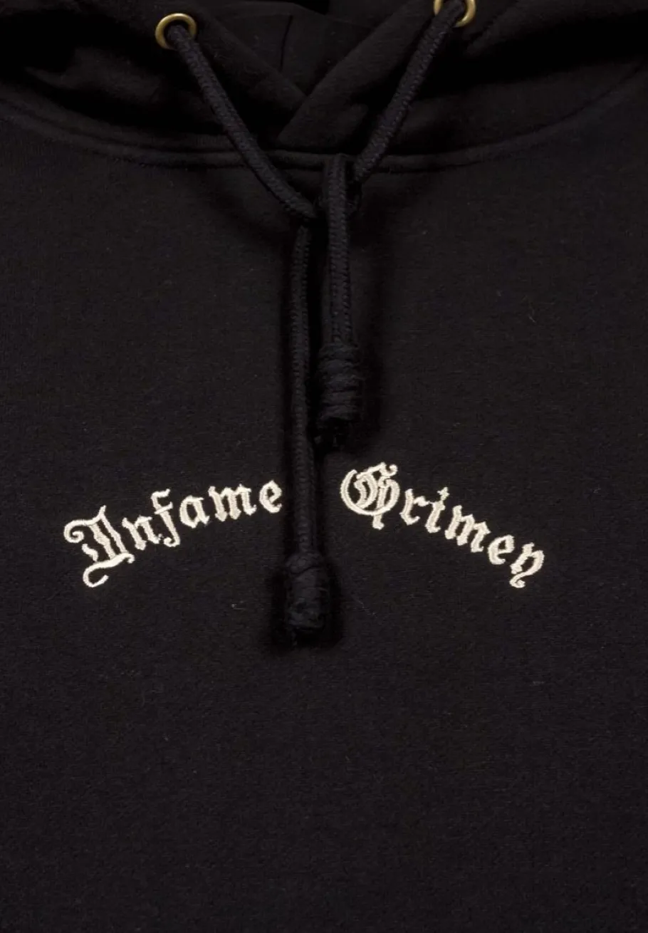 Grimey Causing Panic The Pride Vintage Hoodie Black - Ss24 Cheap