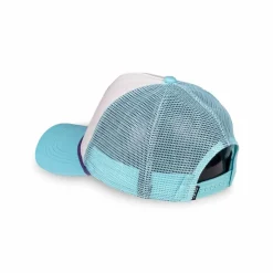 Grimey Cloven Tongues Trucker Cap - Blue - Summer 23 Best Sale
