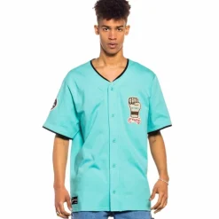 Grimey Day Dreamer Baseball Jersey - Blue- Spring 22 Cheap